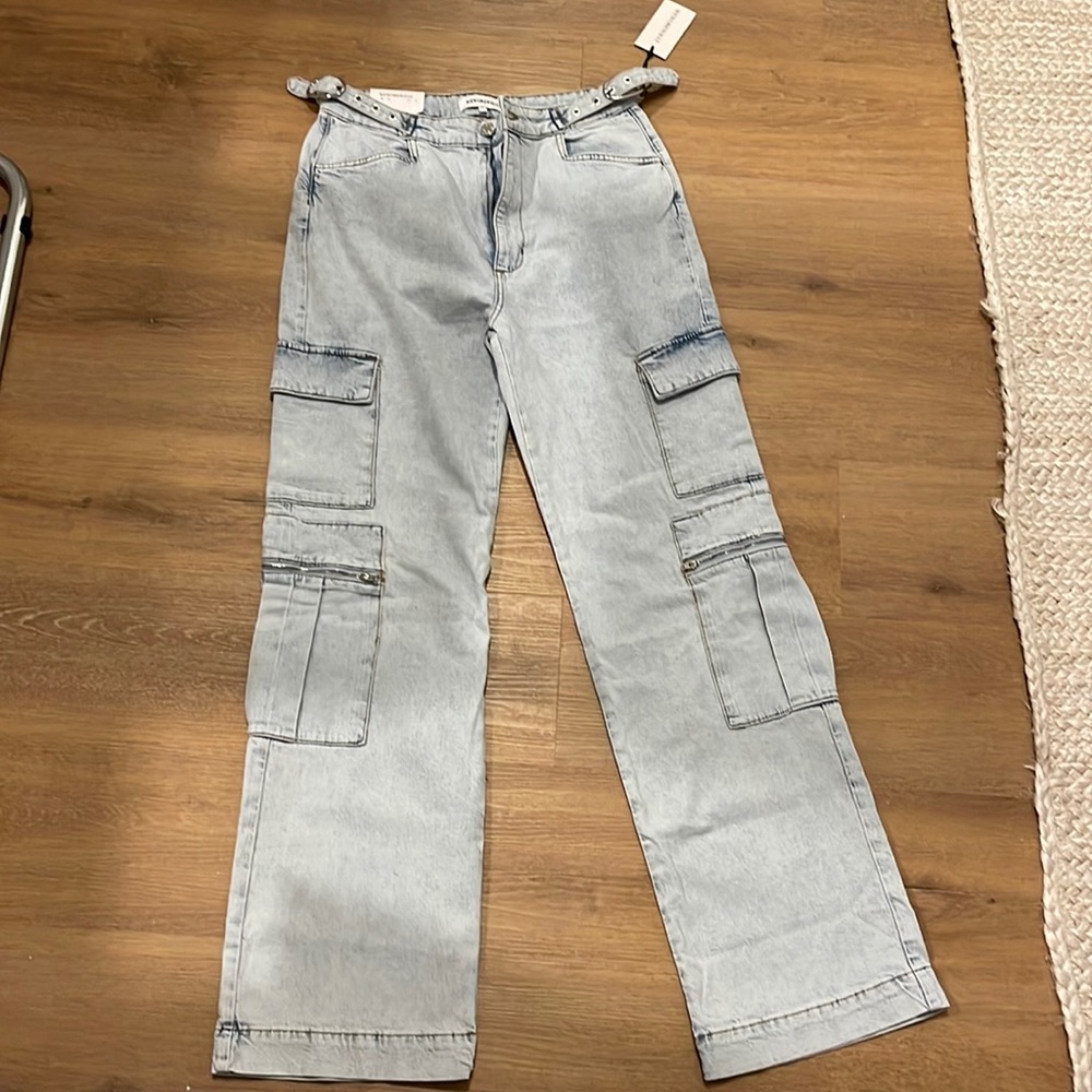 WeWoreWhat Utility Straight jeans